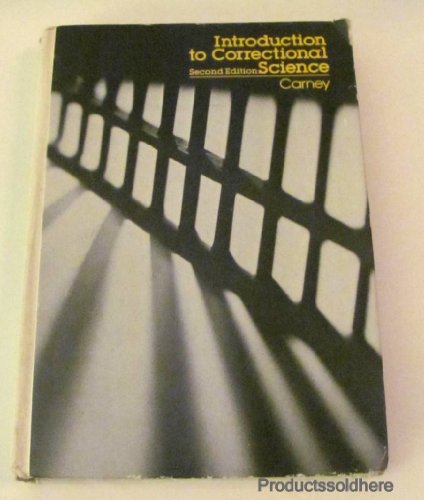 Book Introduction To Correctional Science free