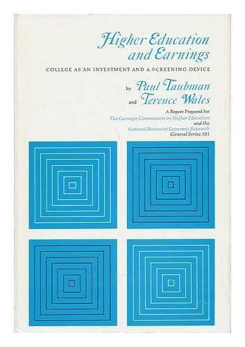 Book Higher education and earnings;: College as an investment and a screening device, (National Bureau of Economic Research. General series) free