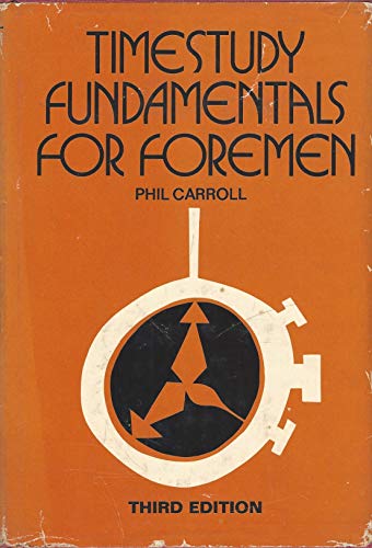 Book Timestudy fundamentals for foremen free