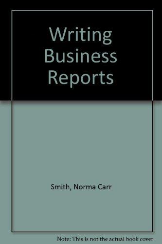 Book Writing Short Business Reports free
