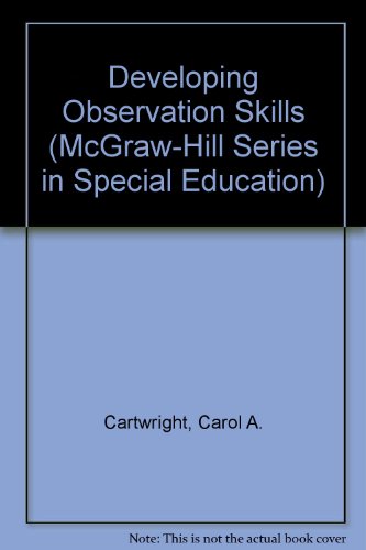 Book Developing Observation Skills (McGraw-Hill Series in Special Education) free