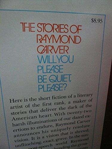 Book Will you please be quiet, please?: The stories of Raymond Carver free