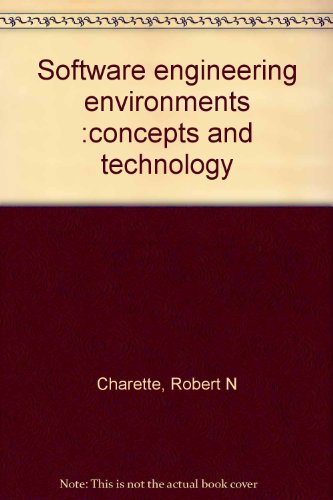 Book Software Engineering Environments: Concepts and Technology free