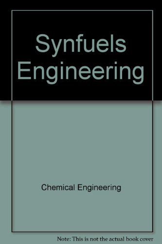 Book Synfuels Engineering free