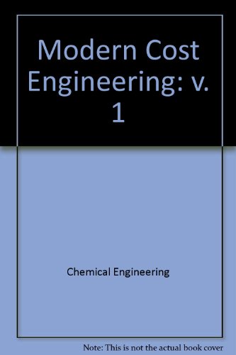 Book Modern Cost Engineering: Methods and Data free
