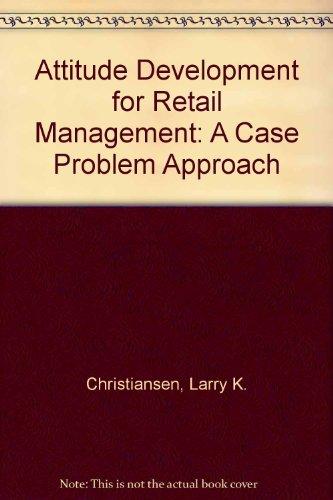 Book Attitude Development for Retail Management free