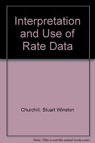 Book The interpretation and use of rate data;: The rate concept (McGraw-Hill chemical engineering series) free