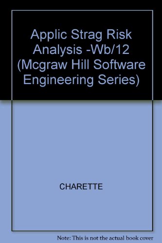 Book Applications Strategies for Risk Analysis (MCGRAW HILL SOFTWARE ENGINEERING SERIES) free
