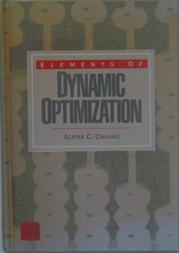 Book Elements of Dynamic Optimization free
