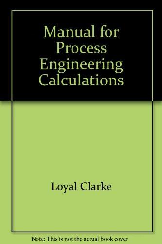 Book Manual for Process Engineering Calculations free