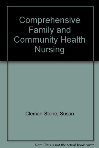 Book Comprehensive Family And Community Health Nursing free