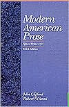 Book Modern American Prose: Fifteen Writers + 15 free