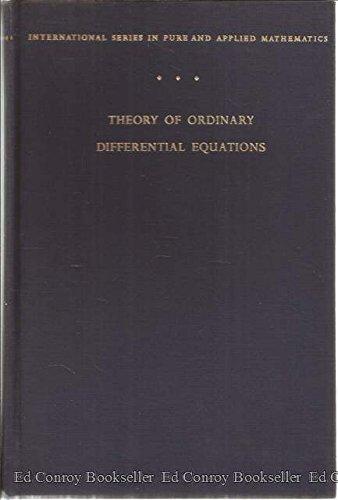 Book Theory Of Ordinary Differential Equations free