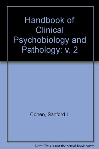 Book Handbook Of Clinical Psychobiology And Pathology free