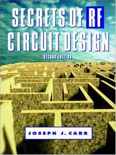 Book Secrets of Rf Circuit Design free
