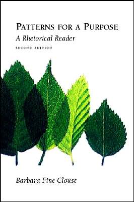 Book Patterns for A Purpose: A Rhetorical  Reader free