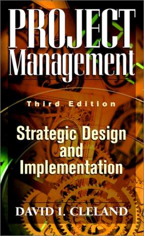 Book Project Management: Strategic Design and Implementations free
