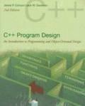 Book C++ Program Design: An Introduction to Programming and Object-Oriented Design free