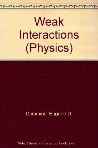 Book Weak interactions (McGraw-Hill advanced physics monograph series) free