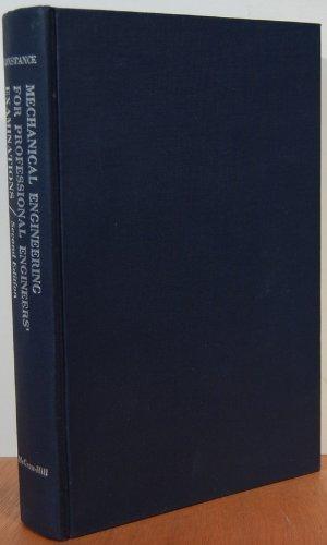 Book Mechanical Engineering For Professional Engineers' Examinations free
