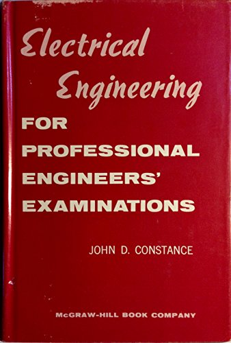Book Electrical Engineering For Professional Engineers' Examinations free