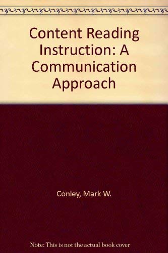 Book Content Reading Instruction: A Communication Approach free