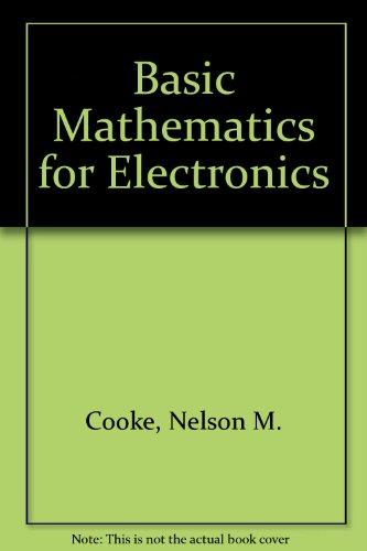 Book Basic mathematics for electronics free