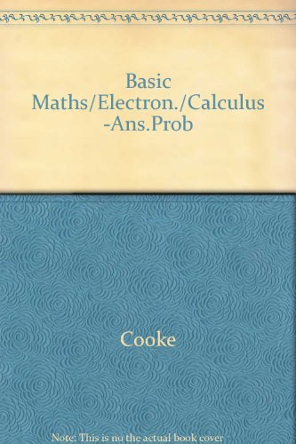 Book Basic Maths/electron./calculus -ans.prob free