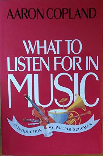 Book What to Listen for in Music free