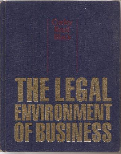 Book The Legal Environment of Business free
