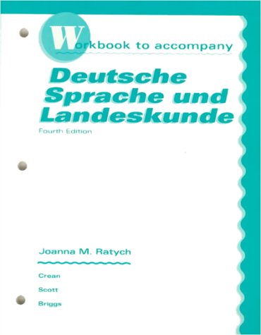 Book Workbook to Accompany Deutsche Sprache Und Landeskunde free