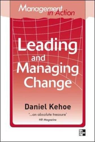 Book Management in Action: Leading and Managing Change free