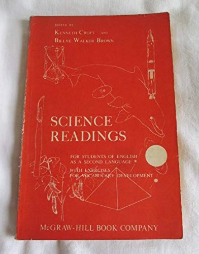 Book Science Readings For Students Of English As A Second Language, With Exercises For Vocabulary Development free