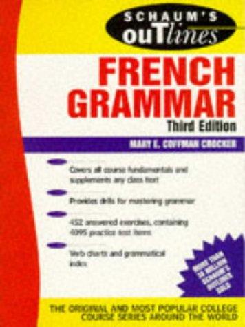 Book Schaum's Outline of French Grammar (Schaum's Outline Series. Schaum's Outline Series in Languages) free
