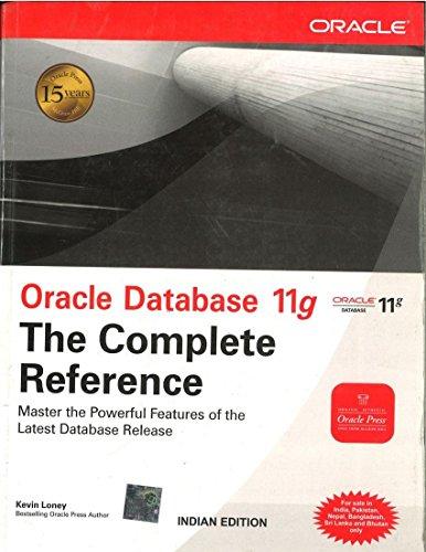 Book Oracle Database 11g: The Complete Reference free