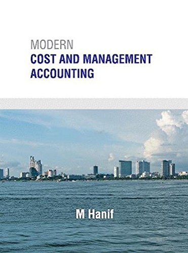 Book Modern Cost and Management Accounting free