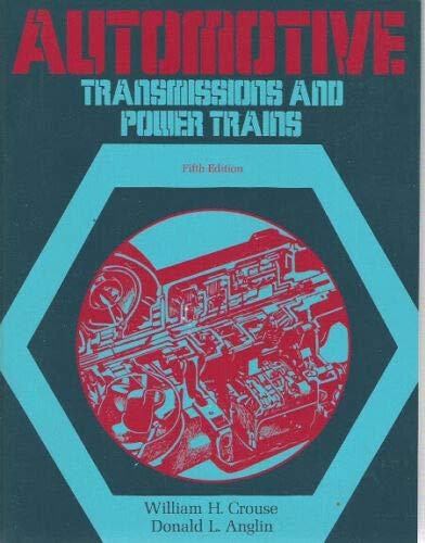 Book Automotive transmissions and power trains: Construction, operation, and maintenance (McGraw-Hill automotive technology series) free