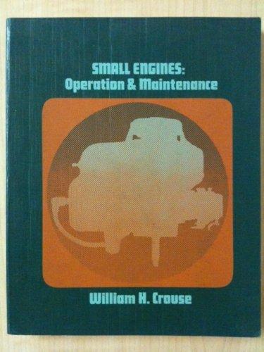 Book Small Engines : Operation & Maintenance free