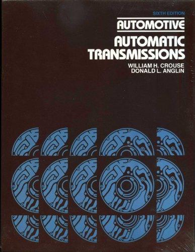 Book Automotive Automatic Transmissions (McGraw-Hill Automotive Technology Series) free