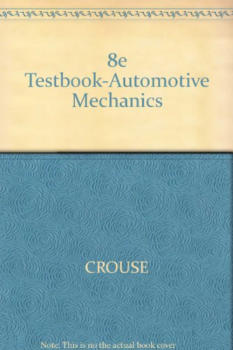 Book Automotive Mechanics free