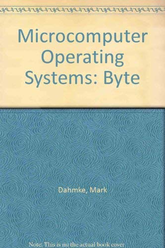 Book Microcomputer Operating Systems free
