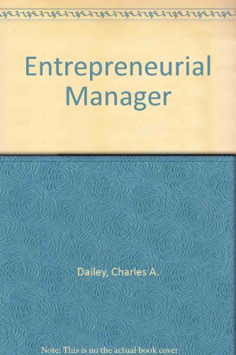 Book Entrepreneurial Management free