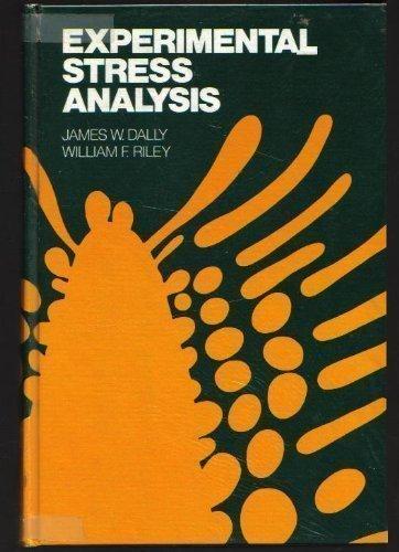 Book Experimental Stress Analysis free