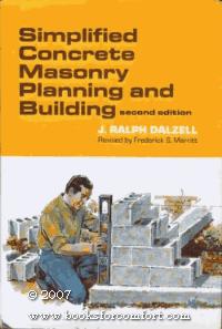Book Simplified concrete masonry planning and building free