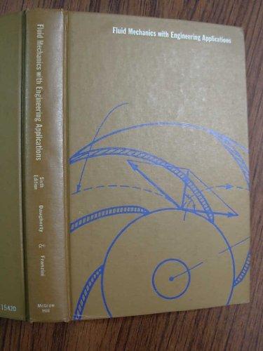 Book Fluid Mechanics With Engineering Applications free