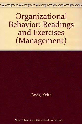 Book Organizational Behavior: Readings and Exercises (Study of Schooling in the United States) free
