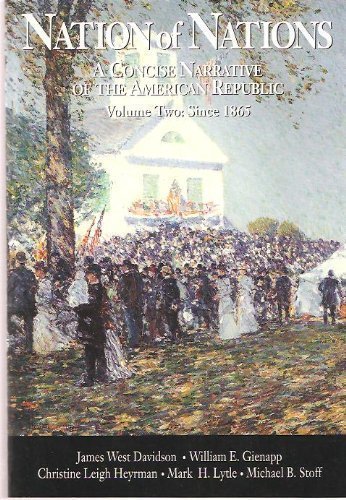 Book Vol.II Nation of Nations: A Concise Narrative of the American Republic free