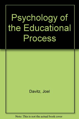 Book Psychology Of The Educational Process free