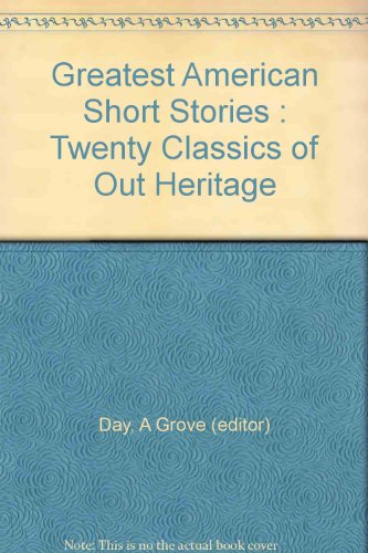 Book Greatest American Short Stories Twenty Classics of free