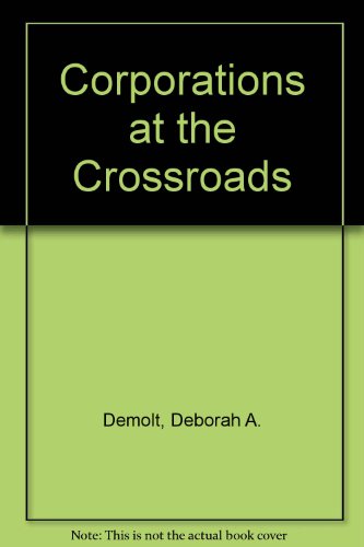 Book Corporations at the crossroads: Governance and reform (Regulation of American business and industry series) free